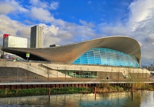 London Aquatics Centre fixed wire testing