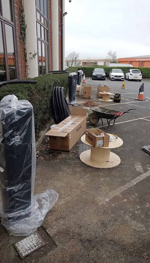 Canon Medical EV Charging Installation