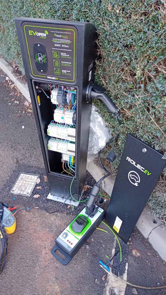 Canon Medical EV Charging Installation